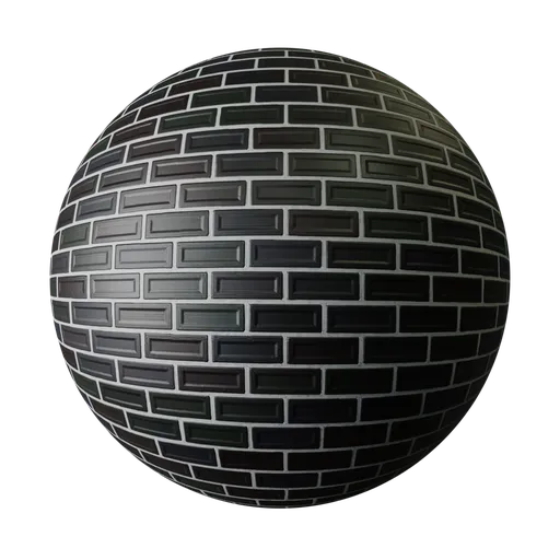 Black Recessed Brick