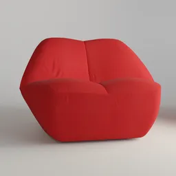 Kiss lounge chair