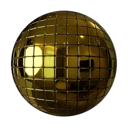 Gold Disco Ball