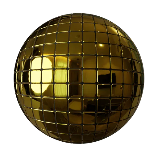Gold Disco Ball