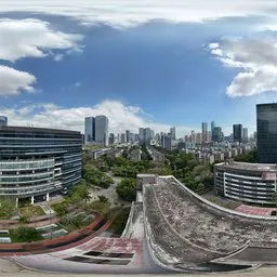 Urban City Highsky bluesky