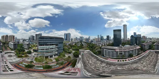 Urban City Highsky bluesky