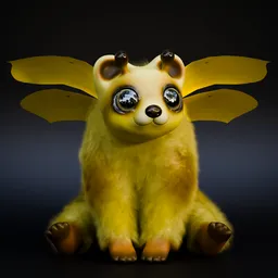 Common Brimstone Bear (Rigged)