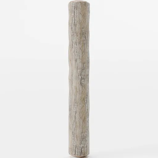 Wooden Log Post | Environment Elements models | Blendkit