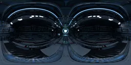 Futuristic Sci-Fi Space Corridor