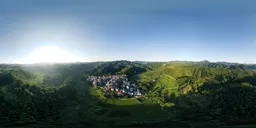Afternoon high altitude fields