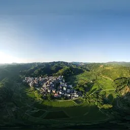 Afternoon high altitude fields