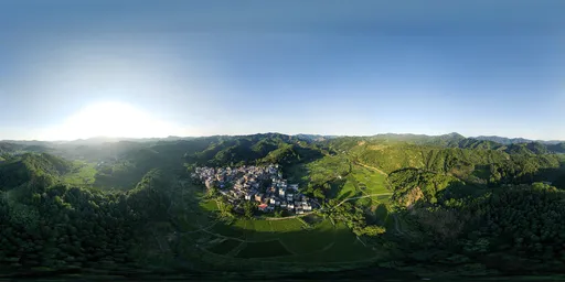 Afternoon high altitude fields