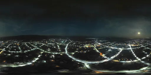 Night Over City