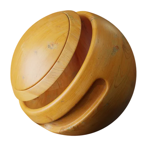 Stained wood