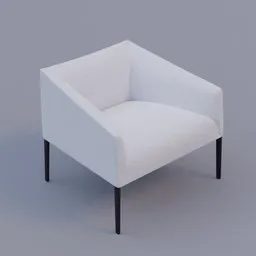 fabric armchair wide