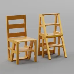 Folding Ladder Chair