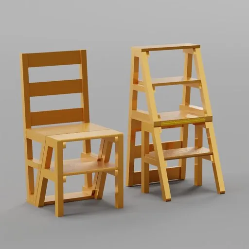 Folding Ladder Chair