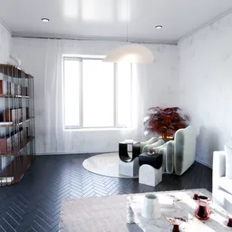 Modern Living Room Interior