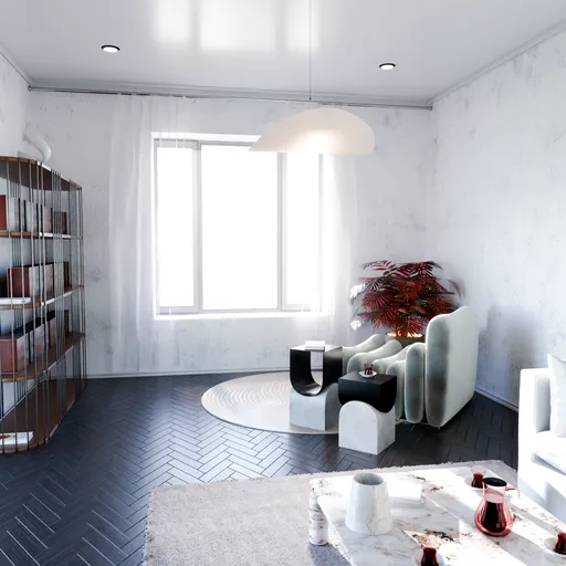 Modern Living Room Interior