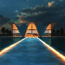 Parametric Building Scene