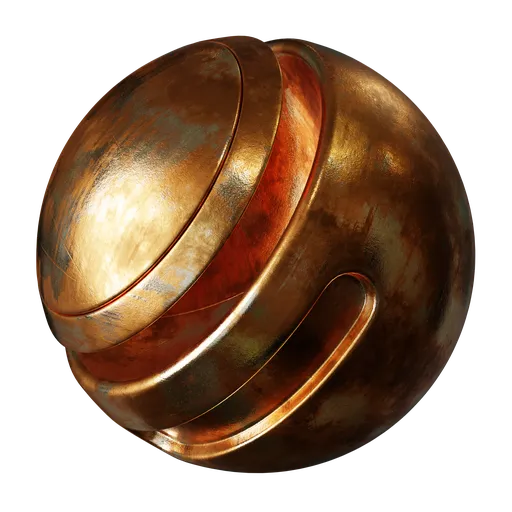 Used copper metal