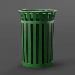 Outdoor Trash Can