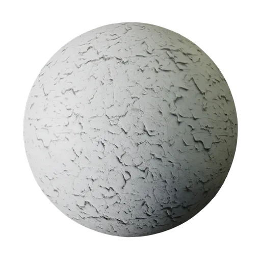 Cracked and Flaking Plaster Wall Texture