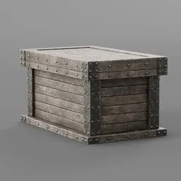 Wooden chest