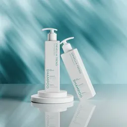 Cosmetic Product Display Studio Scene Mockup