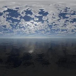 Cloud blusky morning