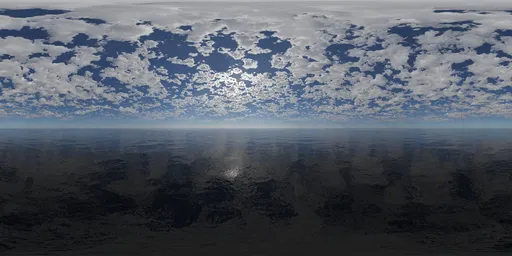 Cloud blusky morning
