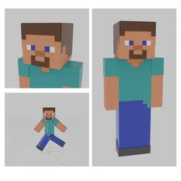 Steve Rigged