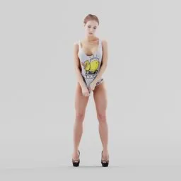 Woman Posing
