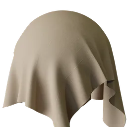 Beige Duck Cloth