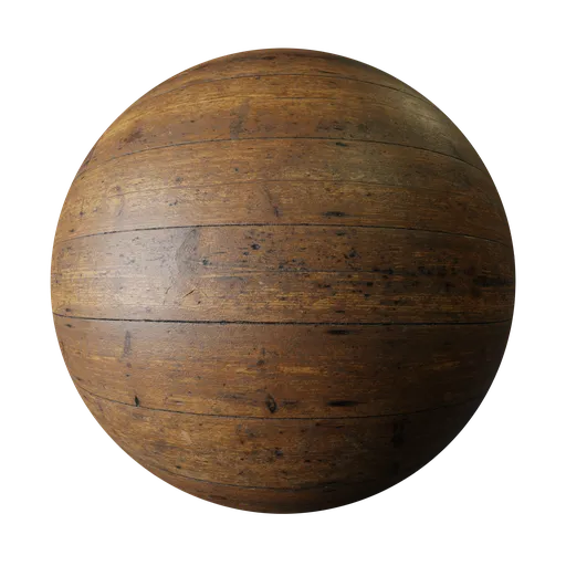 Old varnished wooden floor