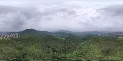 Highsky Mountain green forest