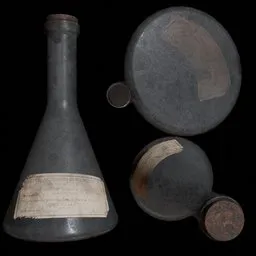 Thick Glass Bottle