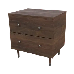 Drawer Lowpoly Old