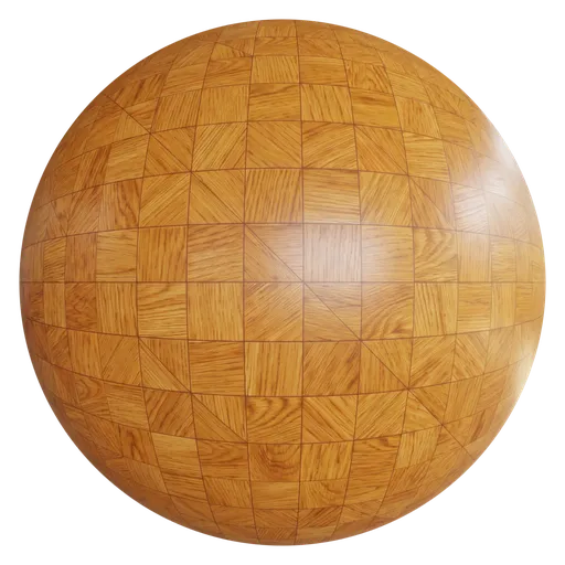 Wooden tri quard floor