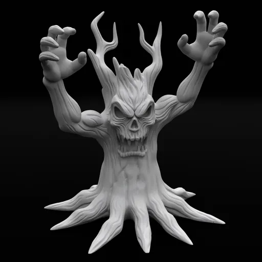 Halloween Tree Monster