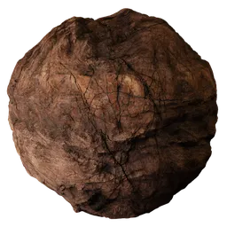 Rugged Layered Rock Surface