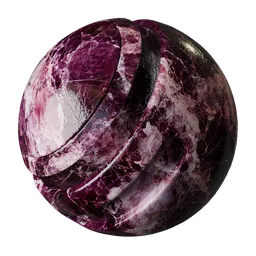 Black Mint White Marble