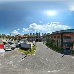 Red brick building cloud