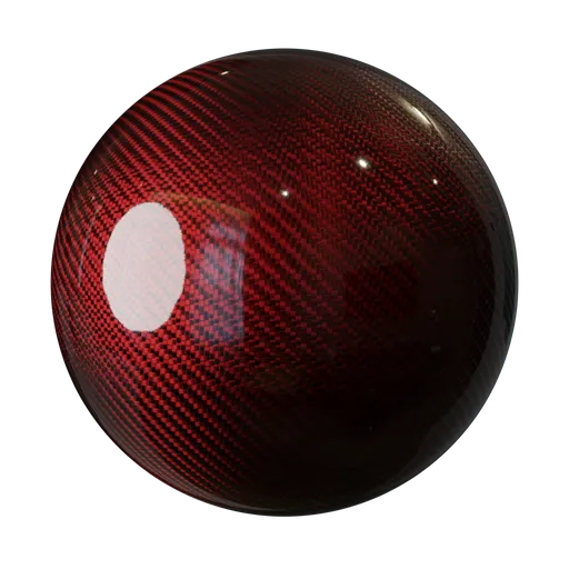 Red Carbon Fiber