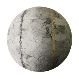 Damaged road or street