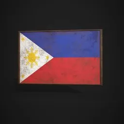 Philippines Flag Picture Frame