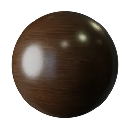 Polished Walnut Wood