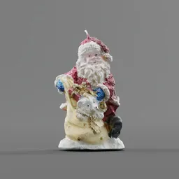 Santa Claus Candle