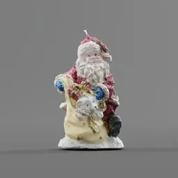 Santa Claus Candle