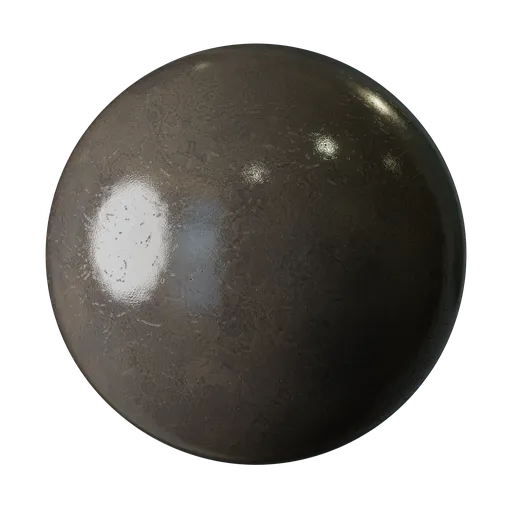 Brown Fine Grain Ceramic Enamel Paint