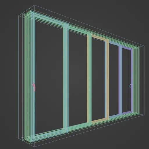 PVC sliding Door
