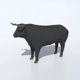 Low Poly Bull