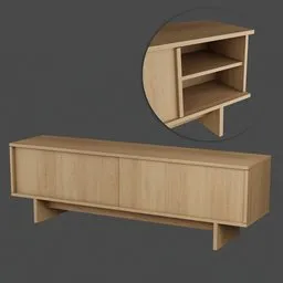 IKEA STOCKHOLM TV bench