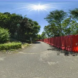 Sunny road